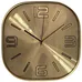 clock with imitation aluminum finish dial